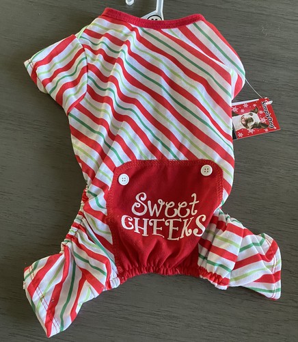 Simply dog red green stripe - dog, &